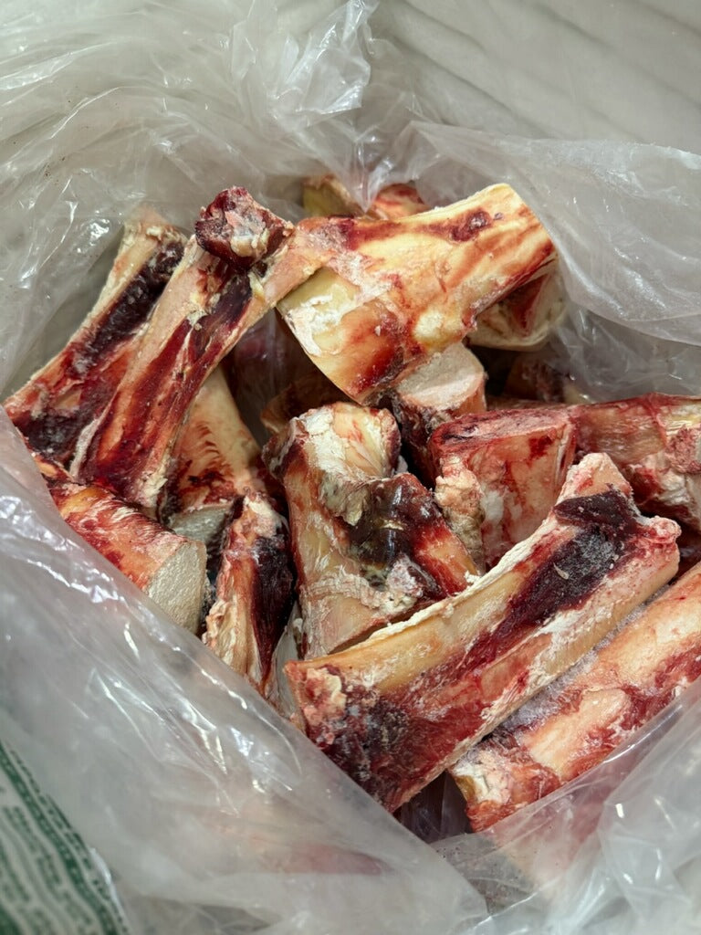 Regenerative Beef Bones – Femur (30 lb Box) | Grass-Fed & Finished