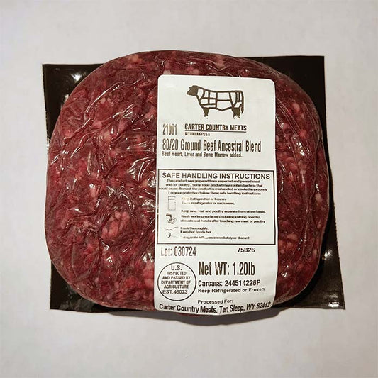 Ancestral Burger Blend 80/20 - 30 lbs